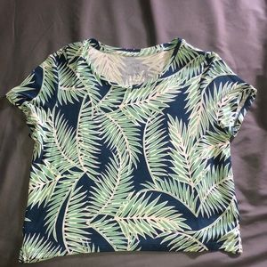 Marine Tee Prince & Fox crop top